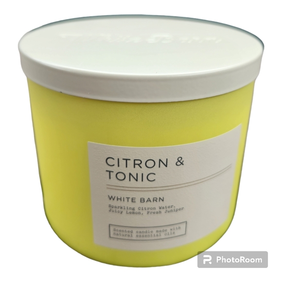 🆕️CITRON & TONIC 3 Wick Candle BBW NEW - Picture 2 of 7